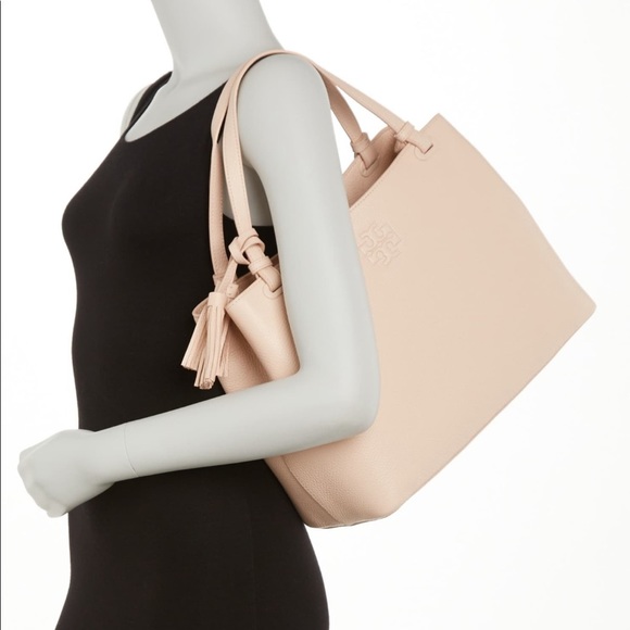 Black Friday sale ✨Tory Burch Thea center zipper leather tote bag - Picture 4 of 11